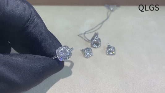 Set bijuterii 4 piese din zirconiu